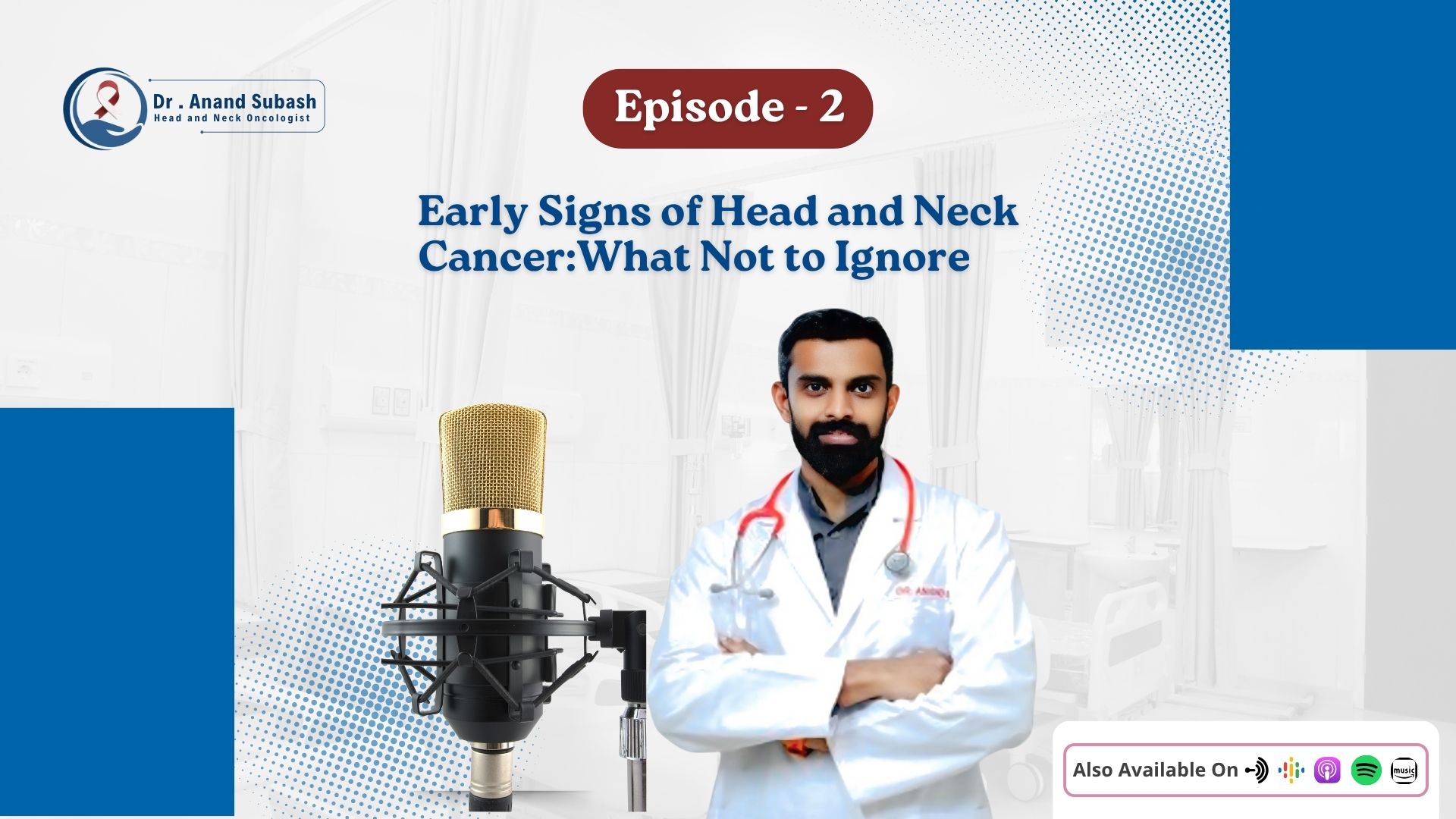 Head and Neck Oncologist in in Bangalore | Dr.Anand Subash