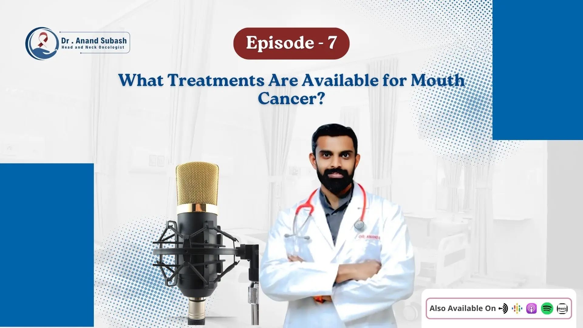 Head & Neck Oncology Surgeon in Bangalore | Dr. Anand Subash